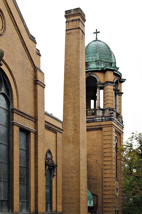 Chimney and tower