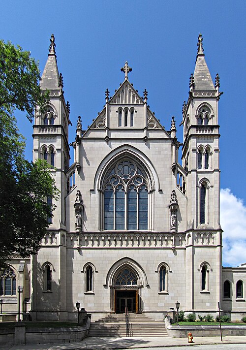 South transept façade