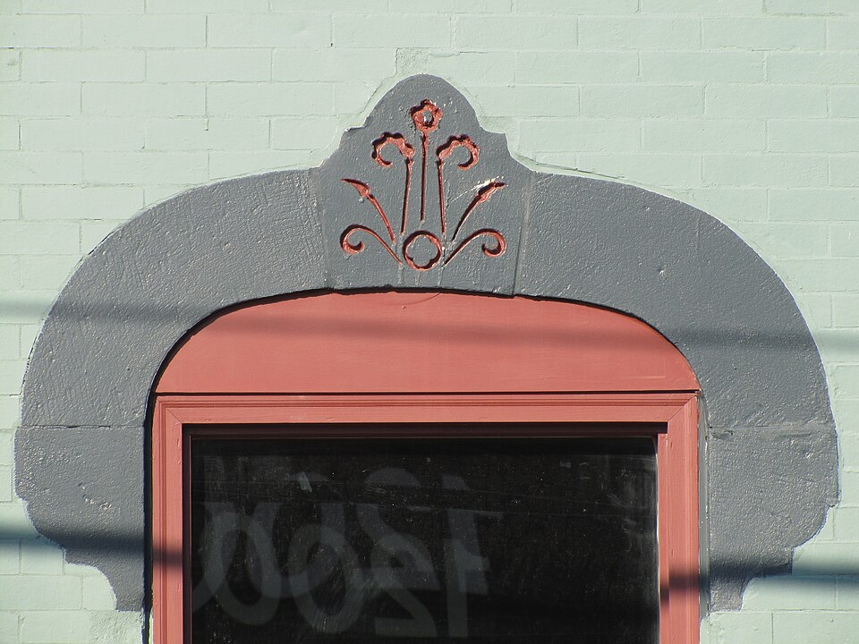 Lintel with incised decoration