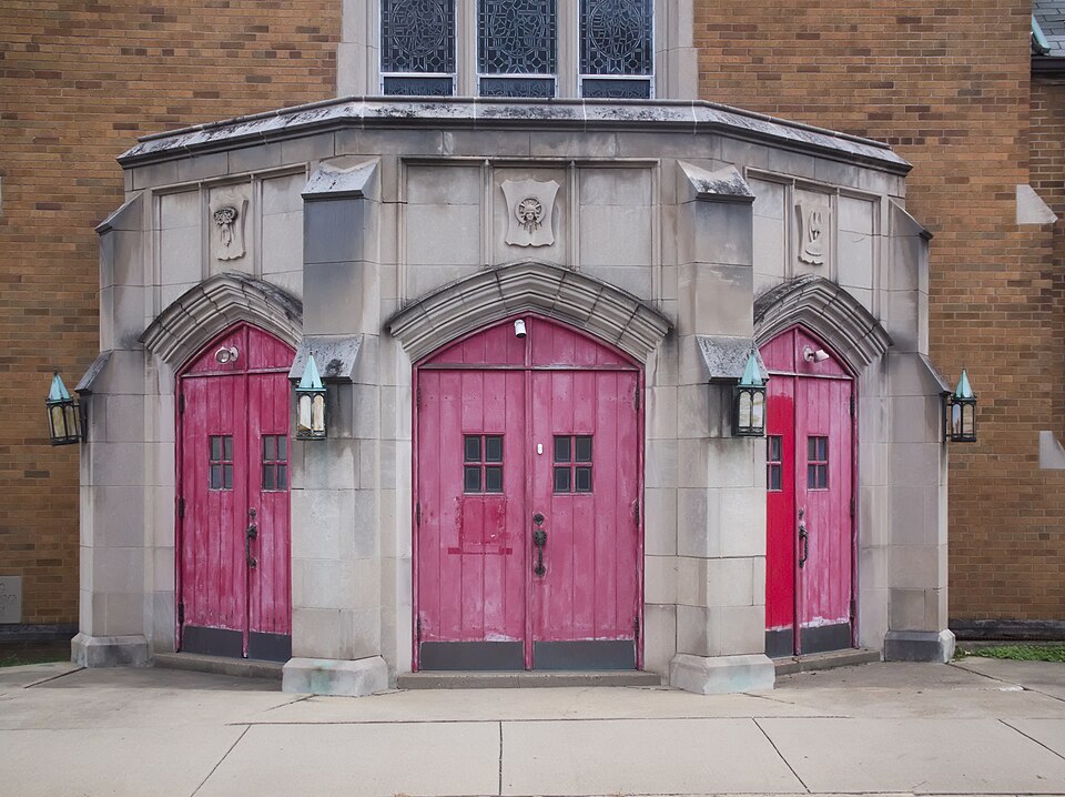 West front entrance