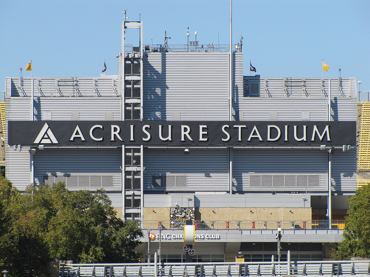 Acrisure Stadium sign