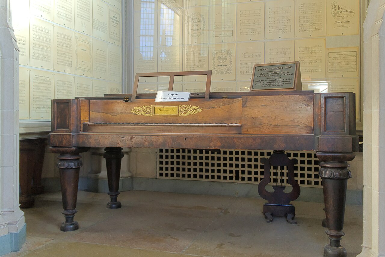 Stephen Foster’s piano