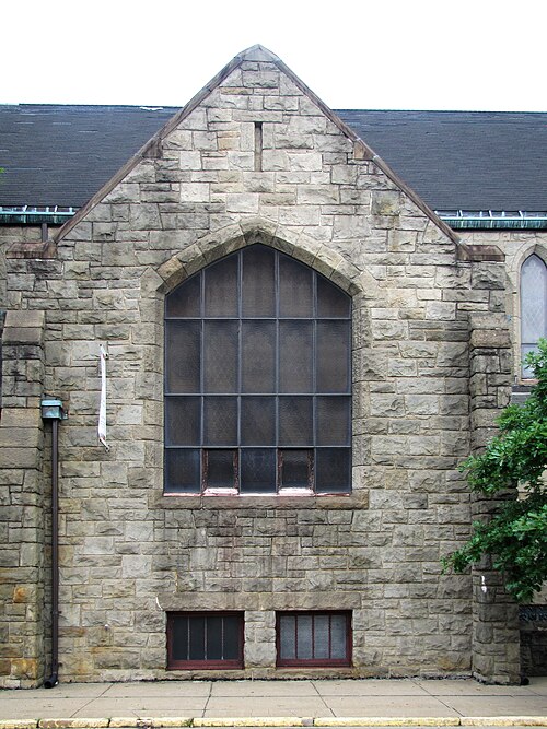 Transept window
