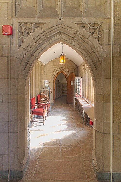 Hallway from the museum