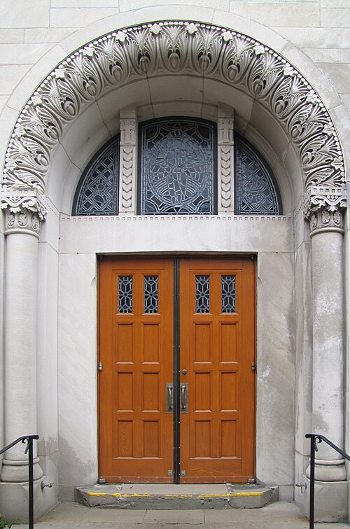 Side entrance