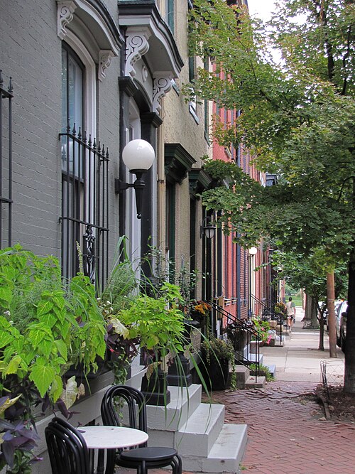 Sidewalk of Monterey Street