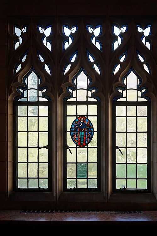 Window in the lobby