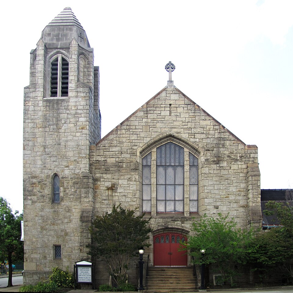 Front elevation, Calvary Lutheran
