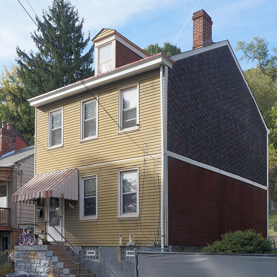 The other side of the house
