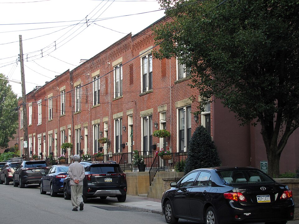 Pierce Steet rowhouses