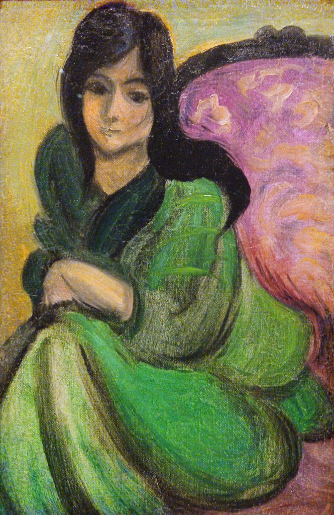 Woman in an Armchair